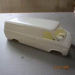 AMT Chevy 30 resuce Van 1/25 scale model kit for parts