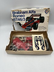 UNBUILT 1:25 ENTEX model F1 race car kit #2 BRABHAM ALFA ROMEO BT46/3 #9505