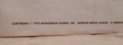 Vintage 1970 Monogram CHERRY BOMB Krazy Kar Model Car INSTRUCTIONS