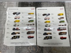 Vintage 1980s-90s Miniature Scale Model Car Automobile Catalog Lot Auto Sales