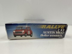 Vintage Heller Humbrol Austin Mini Rallye Model Kit 1:43 France HTF