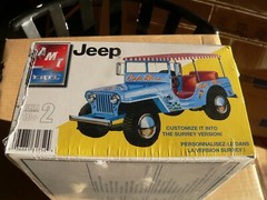 AMT “HOGAN’S HEROS” WW11 JEEP MODEL IN FACTORY SEALED BOX