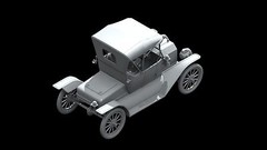 ICM 24001 – 1/24 – Model T 1913 Roadster American Passenger Car scale model kit