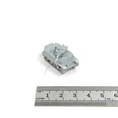 U.S. Army M3A3 Stuart Tank, 3D Printed ,1/144 Scale Mini Tank Model,Resin