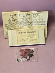 Vintage Jordan Highway Miniatures BROUGHAM W-103 HO Model 1/87 For Railroads
