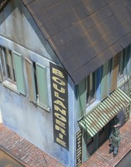 Dioramas Plus DP15 French Bakery 1/35 Scale Model Kit + Free Diorama Base