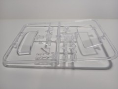 Glass Windshield Headlamps 1964 Mercury Comet 1/25 Pro Touring Clear Parts