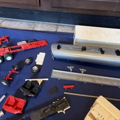 Monogram 1/32 Snap Tite Conventional Semi Trucks Trailers Lot Lots of Parts
