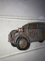 1/48 ? German Steyr Type 1500A Kommandeurwagen Model – 5-1/2” X 2” X 2-1/4” high