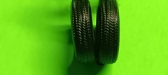 1970 Plymouth Road Runner 1/24 Magnum 500 Rim Dog Dish Hubcaps Tires Revell