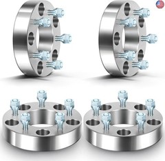 ECCPP 4PCS 1.5 inch (38mm)5×5.5 to 5×5 Wheel Adapters Conversion 5×139.7 to