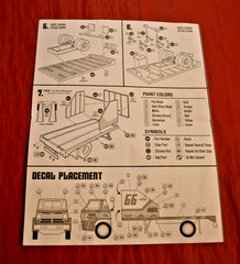 AMT Dodge L700 Race Hauler Trailer 1/25