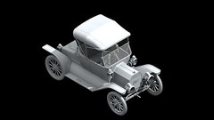 ICM 24001 – 1/24 – Model T 1913 Roadster American Passenger Car scale model kit
