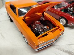 Model Junkyard/parts Plastic Custom Vintage Car Lot Of 3 Custom Chevy Camaro,