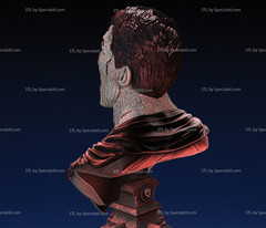 Superman Zombie Bust model kit unassembled unpainted see Description