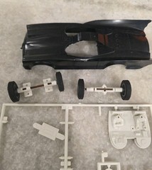 Complete Batman Car Japanese with Robin the Boy Wonder by IMAI in 1/32 scale