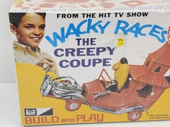 Wacky Races The Creepy Coupe Model Kit Build And Play Press Lock Parts