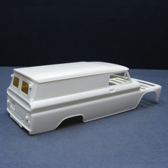 Jimmy Flintstone 1966 Chevy Suburban Delivery Truck Chopped Top 1:25 scale NB323