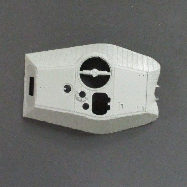 Dragon 1/35th Scale Kingtiger Porsche Turret – Turret Shell from Kit No. 6848