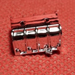 Supercharger (No Manifold) 1965 Chevy Nova 1:25 scale model car part Moebius