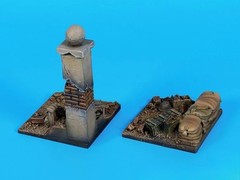 1/35 Scale DieCast Resin Model Assembled Kit Battlefield Scene Bases (50x50mm…