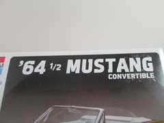 1964 1/2 Mustang Convertible Model Kit Monogram #14019 Level 4 New Sealed 1:24