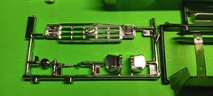 77 Chevy Street Pickup Truck 1/25 Hood Cab Glass Step Side Bed Chrome Open Grill