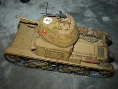 Built Military Vehicles 3 Painted Excellent Condition 1/72 Built Tanks & 6 wheel