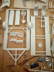VTG 1967 MPC Mako Shark Mark IV 427 Model Kit Unassembled 1960s USA + Extras