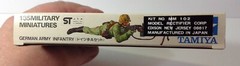 Tamiya 1:35 GERMAN ARMY INFANTRY, Plastic Kit #MM102 With Paperwork Japan