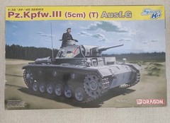 Dragon 1/35 Pz.Kpfw. III 5cm [T] Ausf. G Smart Kit open box unassembled