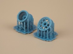 1/24 Weld Magnum Import Drag Racing Wheels 3D PRINT-US SELLER!