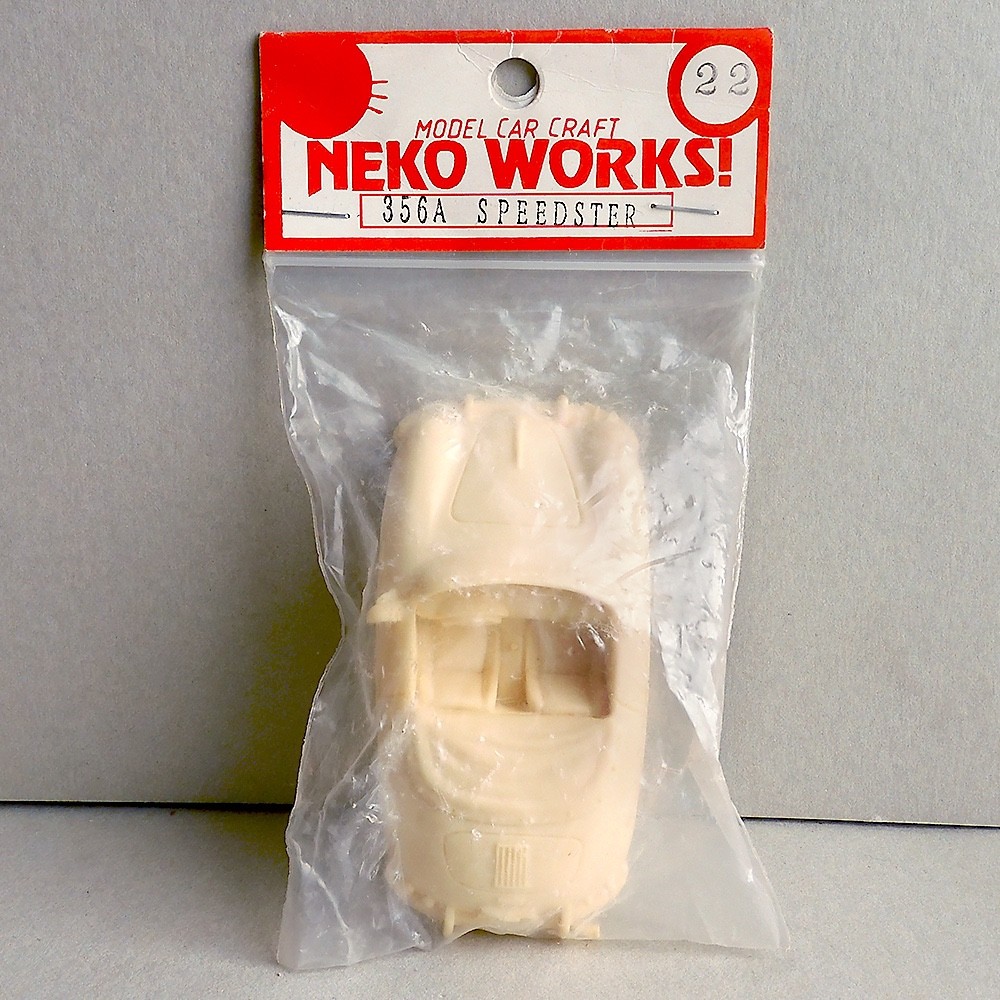 NEKO WORKS / PORSCHE 356A SPEEDSTER / Deformed Mini Car Garage Kit Resin #22
