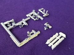 INJECTON SYSTEM for DESOTO HEMI ENGINE from 1953 Ford F100 AMT 1:25 Model Kit 53