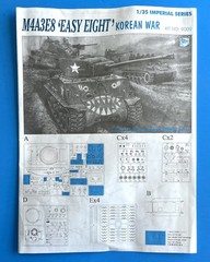 1/35 – Tank M4A3E8 Sherman “Easy Eight” Korean War – Dragon DML # 9009 COMPLETE