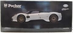 Pocher Pagani Utopia Coupe – Bianco Perla 1/8 Die-Cast Model Kit HK123