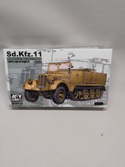 1/35 AFV Club German Sd.Kfz.11 3 Ton Half-Track #35040 New Open Box Sealed Parts