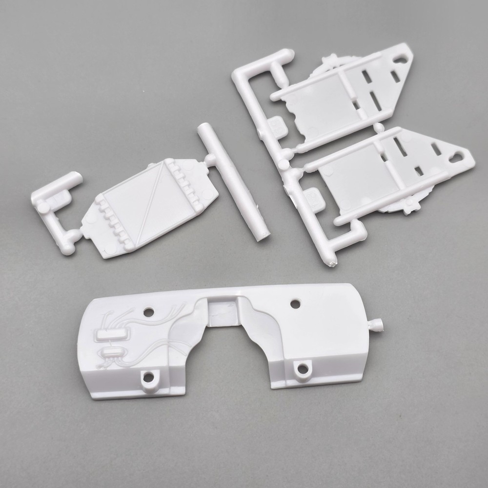 Revell 1/24 1966 66 Chevrolet Malibu SS Parts Kitbash Under Hood Panels Radiator