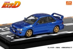 Interallied Modeler’s 1/64 Initial D Vol.22 Trueno AE86 Impreza GC8 2pc Set