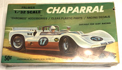 Vintage New Palmer Plastics Chaparral Racing Car Hot Rod Model Kit No 411 Sealed