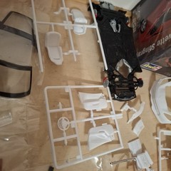 Revell 2016 Corvette Stingray 1:25 Plastic Model Kit 85-4425 Partially Together