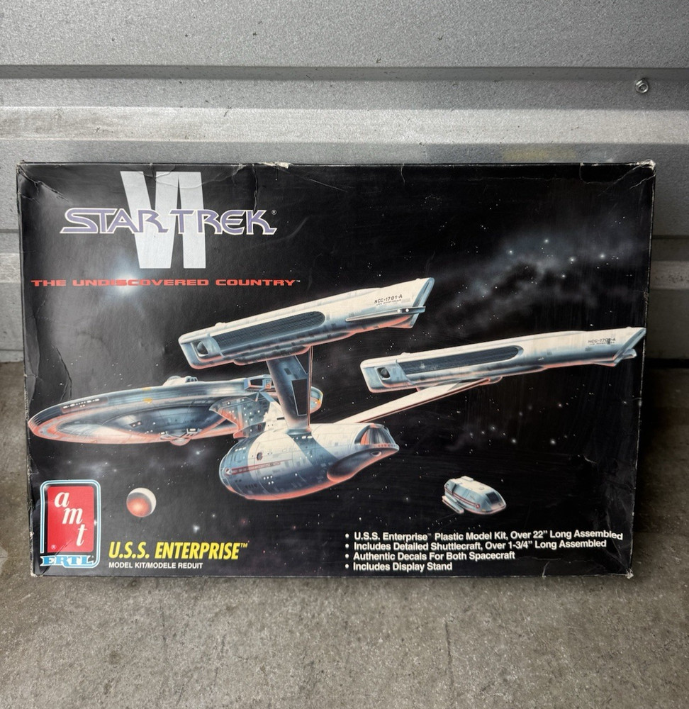 SEALED NEW AMT – #8617 – Star Trek VI – U.S.S. Enterprise