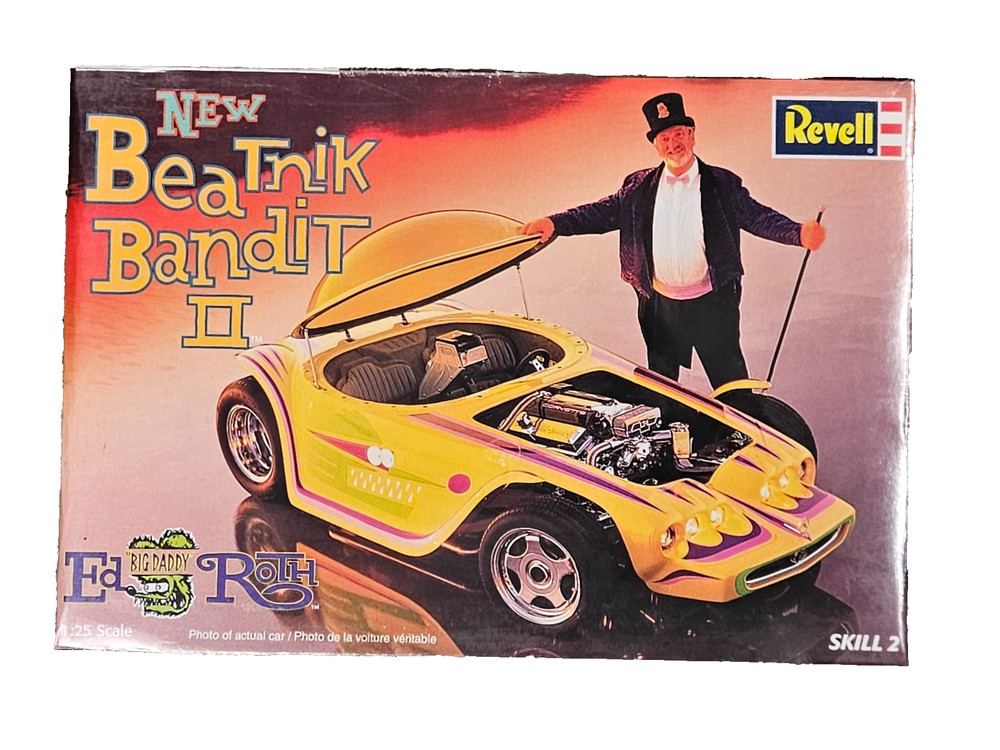 Revell Beatnik Bandit II Ed Big Daddy Roth 1/25 Model Kit c1996