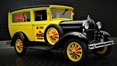 Ford Classic Custom Truck Built Metal Model Pickup Hot Rod Race Wagon Car