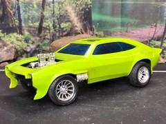 Pre-built AS-IS MONOGRAM POISON PINTO Model Kit FORD PINTO Plastic Incomplete