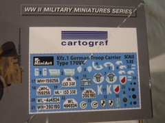 1/35 MiniArt Models German Kfz 2 Radio Car Type 170VK Funk Wagen PE Parts #35488