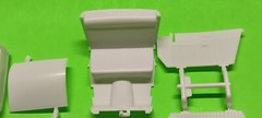 32 1932 Ford 5 Window Coupe 1/25 Body Glass Interior Tub Dash Bench Seat Revell