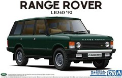Aoshima JAPAN No.120 Land Rover LH36D Range Rover Classic 1/24 Scale Model Kit