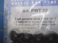 TAMEO PWT 22 & 23 TIRE SETS 1:43 MORE PARTS PACKS LISTED GOMME 16 TIRES