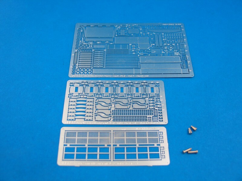 JS / IS-2 PHOTO-ETCHED UPGRADE SET to TAMIYA #35219 1/35 ABER